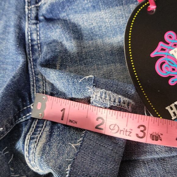 Hydraulic "Lola" Mid-Rise Curvy Short Jean Shorts, Women's 7, NWT - Picture 10 of 10